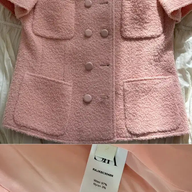 [BUNJANG] R2W Brynn Set-Up (Apricot) - Jacket (M) &amp; Shorts (S) / (새상품) R2W 레디투웨어 브린셋업 - 애프리콧 Brynn