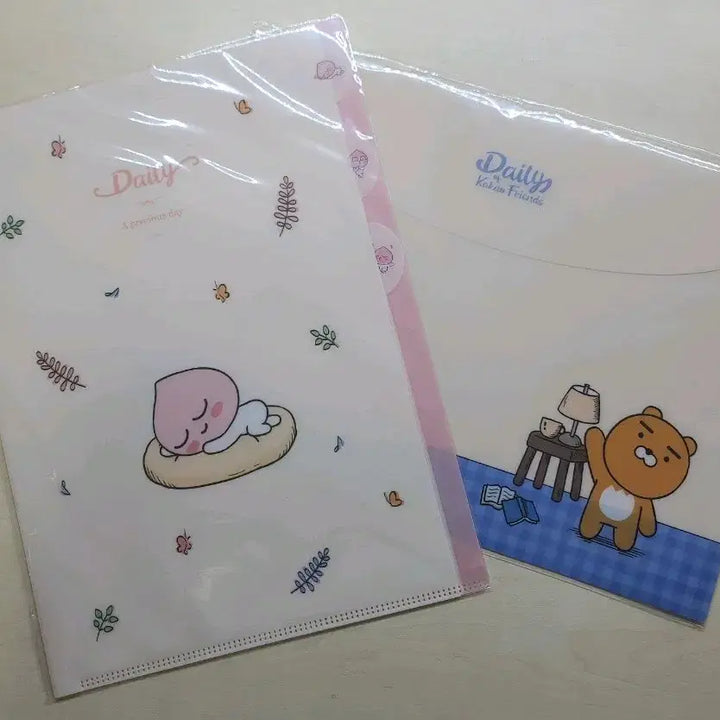 [BUNJANG] Kakao Friends File Folder and Binder Set / (미개봉)카카오프렌즈 파일철, 바인더 판매합니다