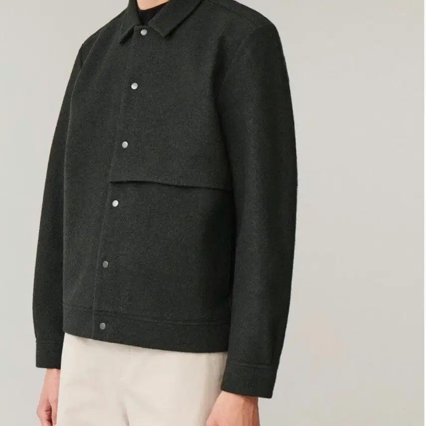 [BUNJANG] COS Gray Wool Jacket / COS 울 자켓 그레이