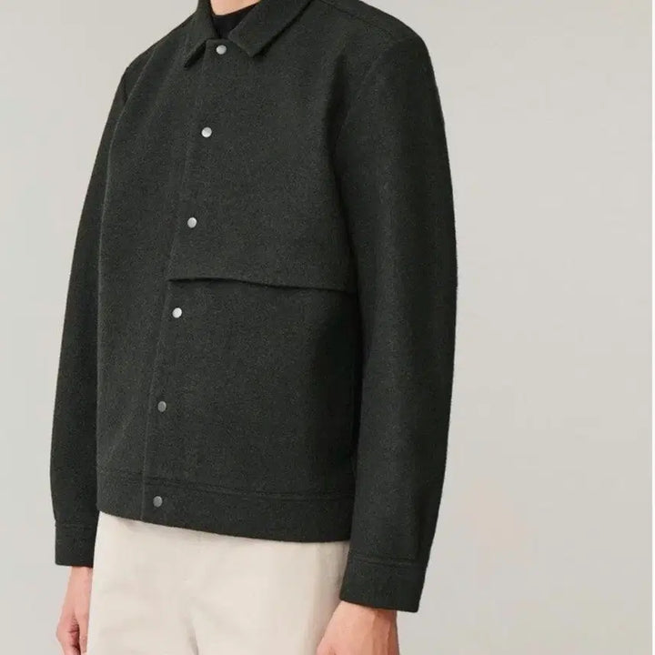 [BUNJANG] COS Gray Wool Jacket / COS 울 자켓 그레이