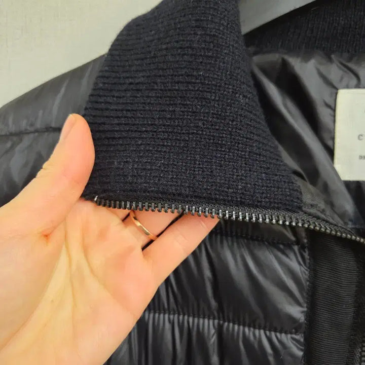 [BUNJANG] F Long Lightweight Knit Neck Long Padding / 여성 니트넥 경량 롱 패딩 F