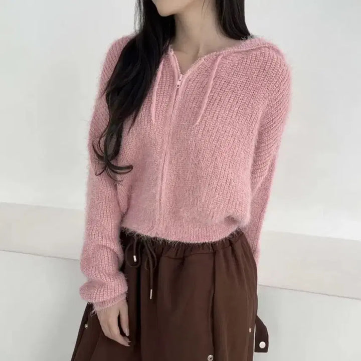 [BUNJANG] Solip Hoodie Zip-up / 새상품)솔잎 후드 집업