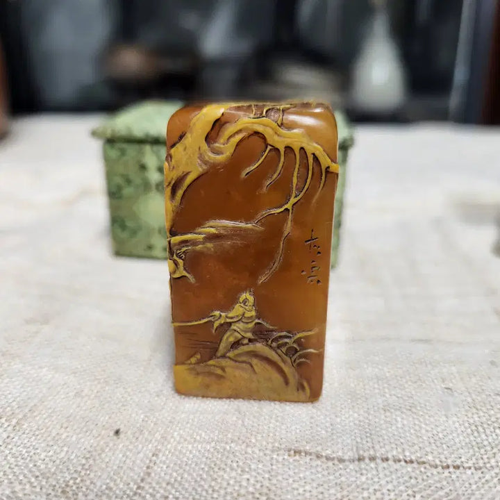 [SOLD OUT] (명품)수산석(전황석) 인장.