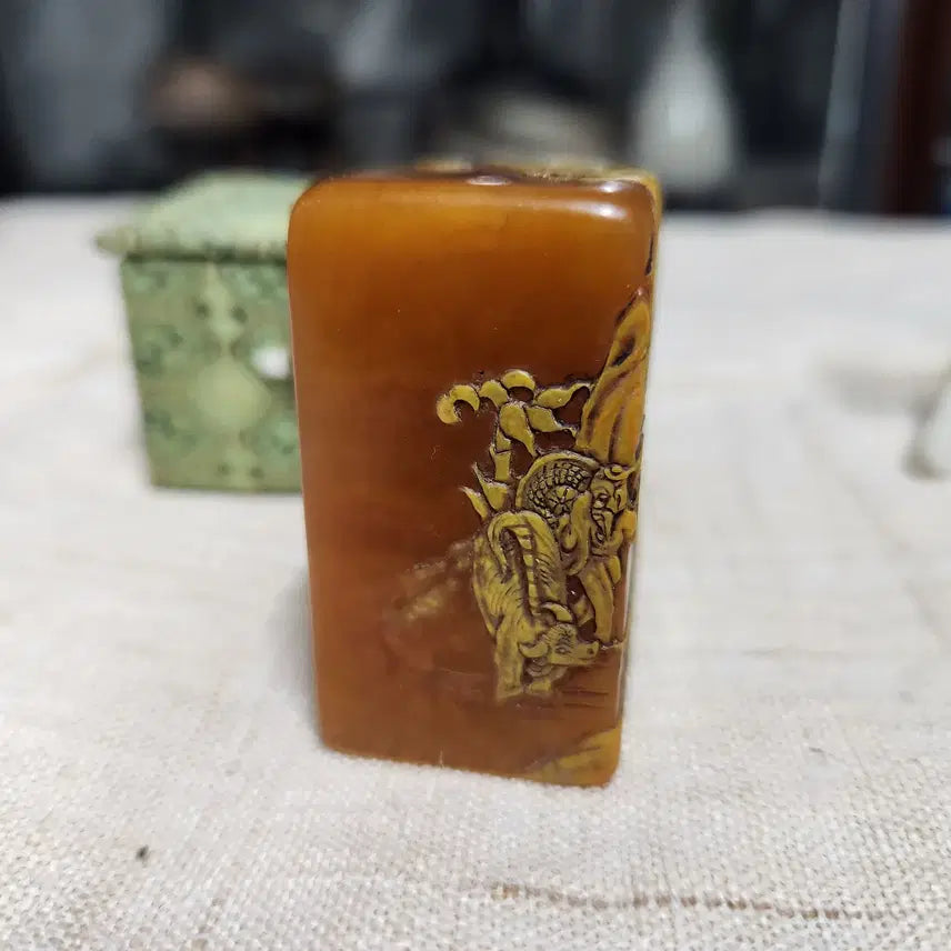 [SOLD OUT] (명품)수산석(전황석) 인장.