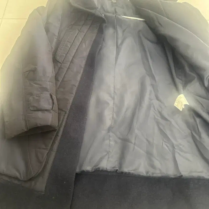 [BUNJANG] Navy Padded Jacket / 네이비 패딩누빔점퍼