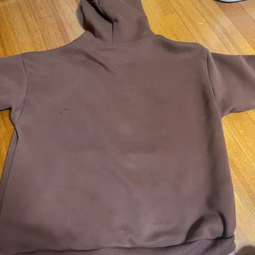 [BUNJANG] Sp5der Hoodie Brown M / Sp5der 스파이더 후드티 브라운 M (새 상품, 마지막 가격)