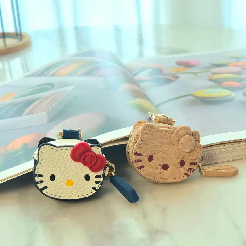 [BUNJANG] Kitty Coin Purse Keychain Set / 키티동전지갑키링3종