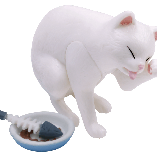 [BUNJANG] Varying Meal Cats 4th Edition Figure / 변덕스런 식사 고양이 가챠 4번 단품