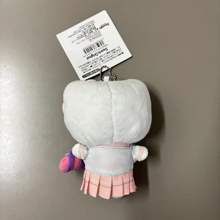 [BUNJANG] Hello Kitty Kirameki School Uniform Doll Keyring / 헬로키티 키라메키 교복 스쿨룩 인형 키링
