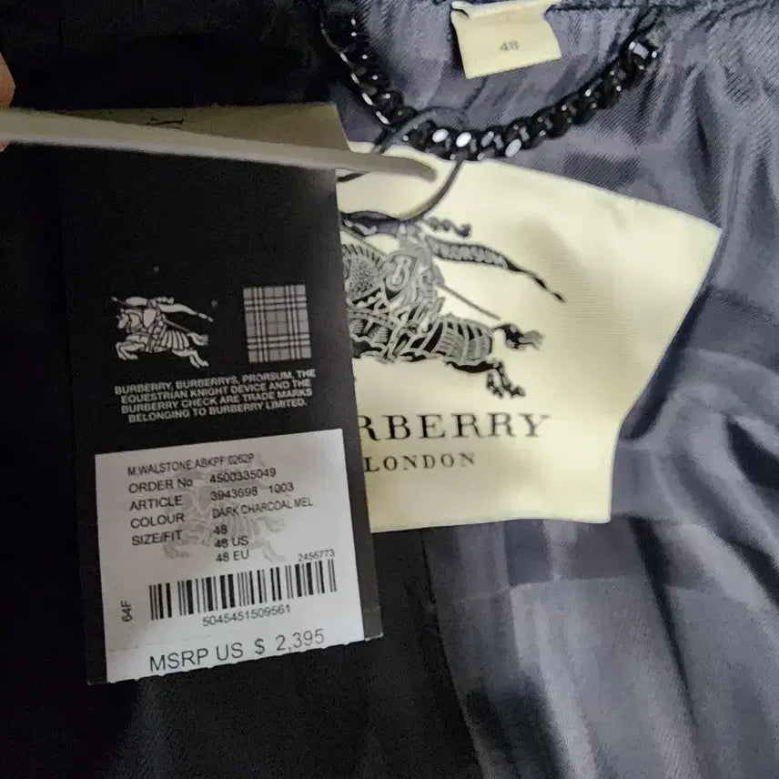 [BUNJANG] Burberry Glen Check Cashmere Double Coat / 버버리 글렌체크 캐시미어 더블 코트