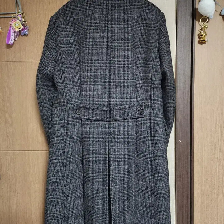 [BUNJANG] Burberry Glen Check Cashmere Double Coat / 버버리 글렌체크 캐시미어 더블 코트
