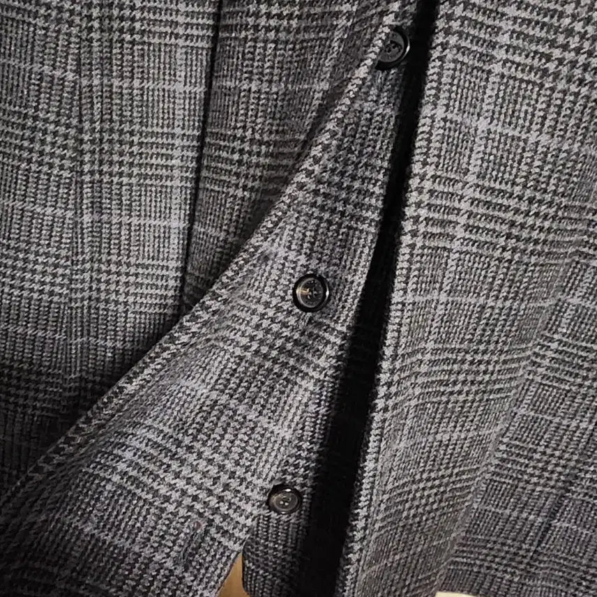 [BUNJANG] Burberry Glen Check Cashmere Double Coat / 버버리 글렌체크 캐시미어 더블 코트