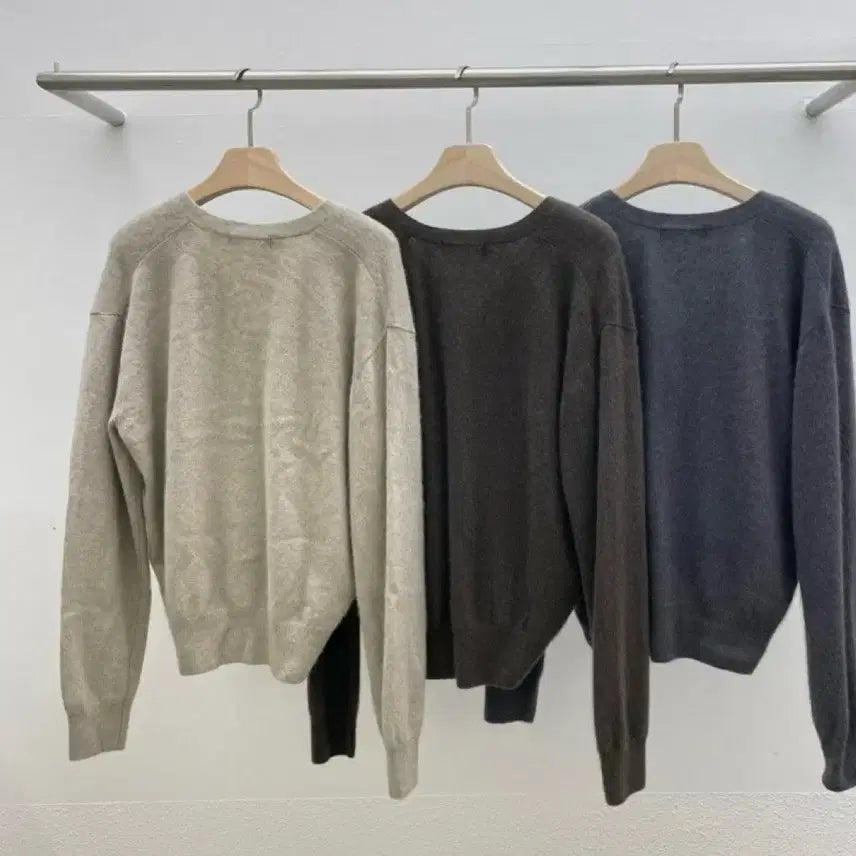 [BUNJANG] Placor Oatmeal Raccoon Cardigan / placor 플라코르 라쿤가디건 오트밀