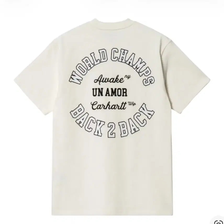 [BUNJANG] Carhartt WIP Awake Collaboration T-shirt / 칼하트wip 어웨이크 콜라보 티셔츠