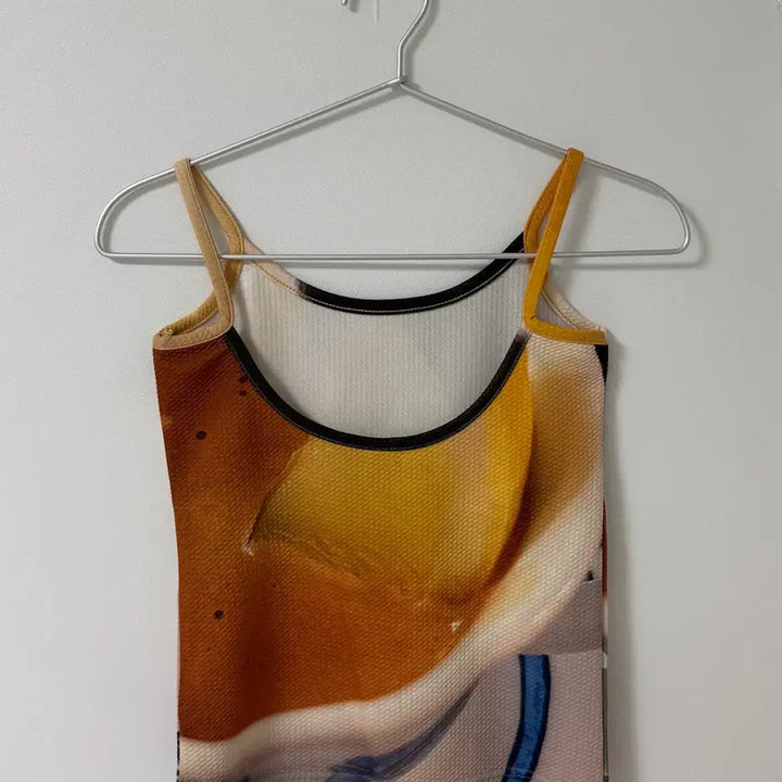 [BUNJANG] CENUNE Yellow Sleeveless Top / 씨눈 나시 옐로우