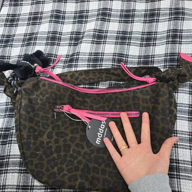 [BUNJANG] Leopard Pattern Shoulder Bag / 호피가방