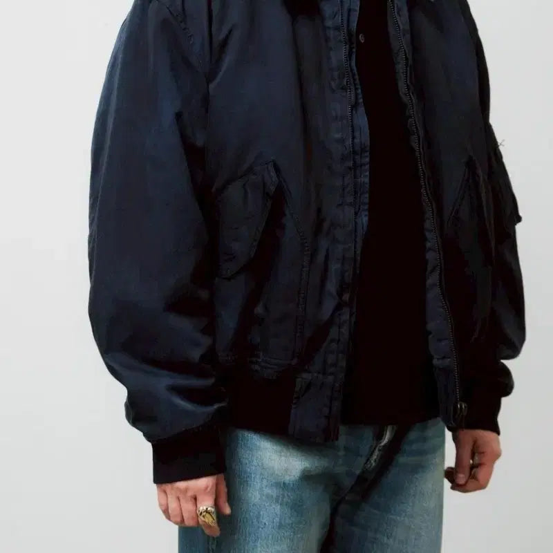 [BUNJANG] Apresse CWU-45 Navy Jacket / [3] 26ss 아프레쎄 실크 CWU-45 네이비 3사이즈