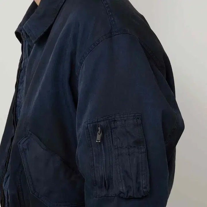 [BUNJANG] Apresse CWU-45 Navy Jacket / [3] 26ss 아프레쎄 실크 CWU-45 네이비 3사이즈