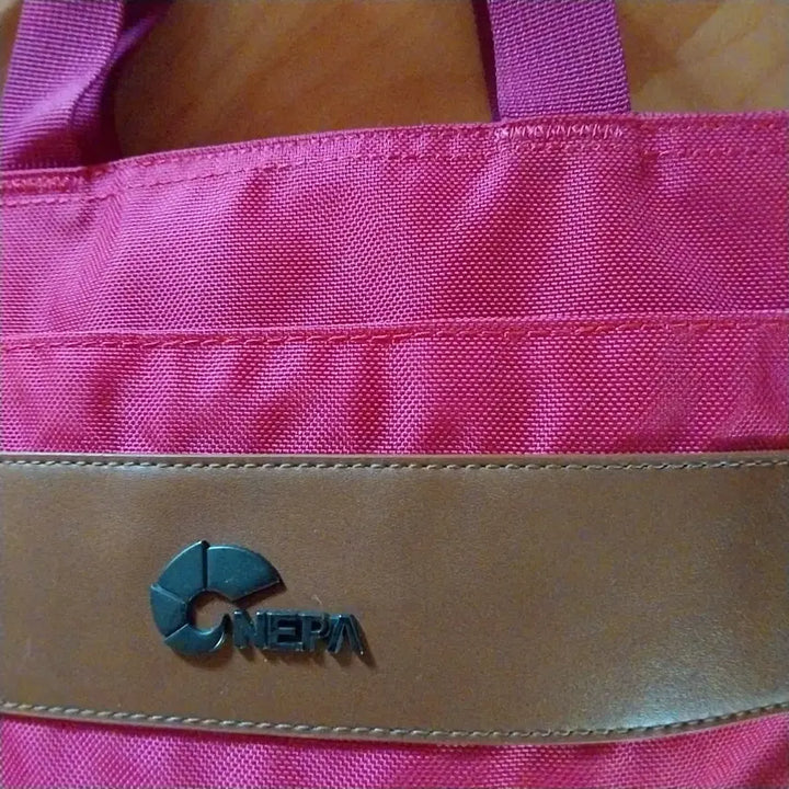 [BUNJANG] Nepa Pink Tote Bag/Shoulder Bag / 네파 핑크색 토트백 겸 숄더백