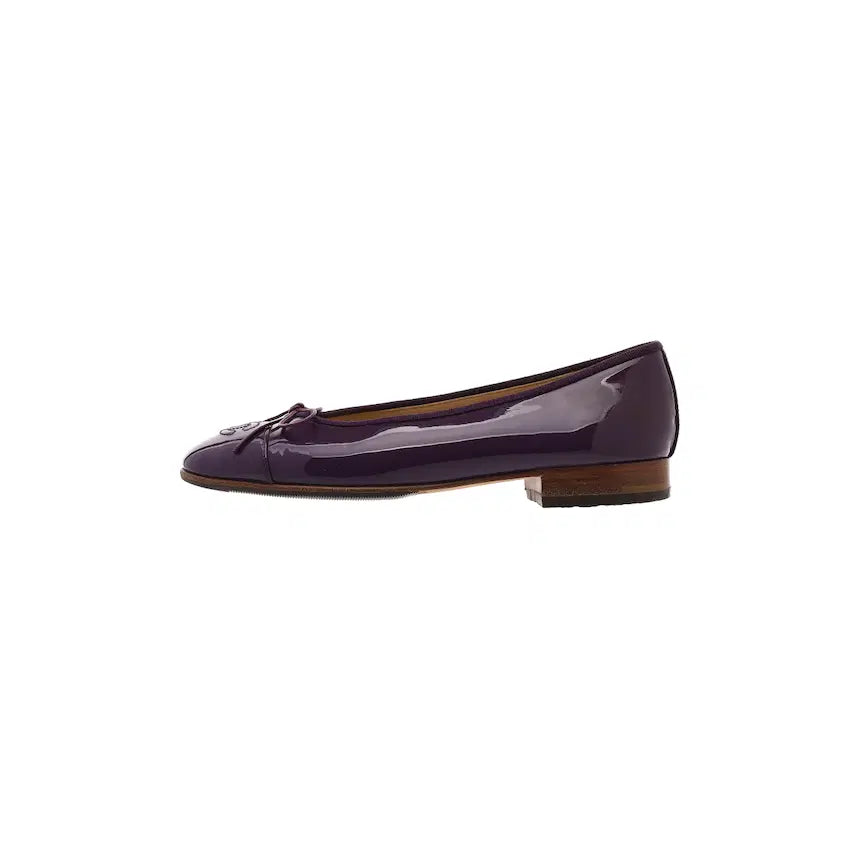 [BUNJANG] Chanel Flat Shoes - Size 36 / 샤넬 에나멜 플렛슈즈 - 36