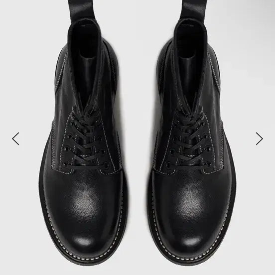 [BUNJANG] Lost Garden Work Boots Black / 로스트가든 유니폼 워크 부츠 42사이즈 블랙