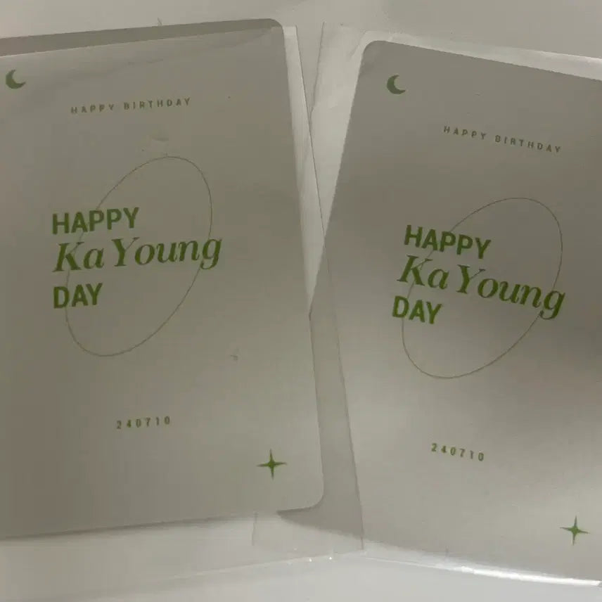 [BUNJANG] Moon Ga Young Birthday Cafe Photocard Set / ( 새상품 ) 2024년 문가영 배우 생일 카페 포토카드 세트 판매