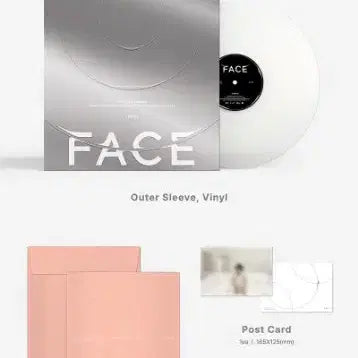 [BUNJANG] BTS Jimin FACE LP Vinyl / 방탄소년단 지민 FACE LP 바이닐