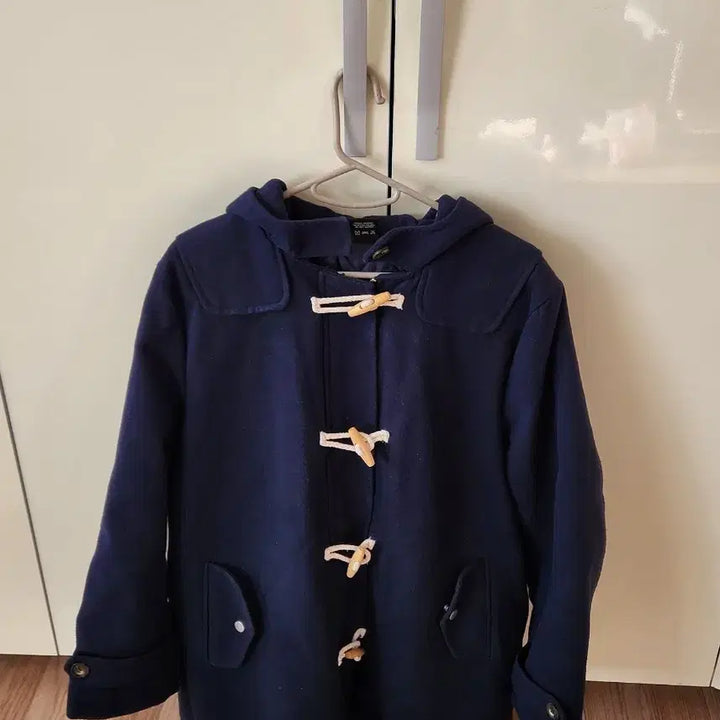 [BUNJANG] Navy Duffle Coat / 떡볶이코트