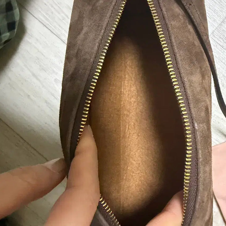 [BUNJANG] Miu Miu Suede Mini Bag Cocoa Brown / 미우미우 스웨이드 미니백 코코아브라운