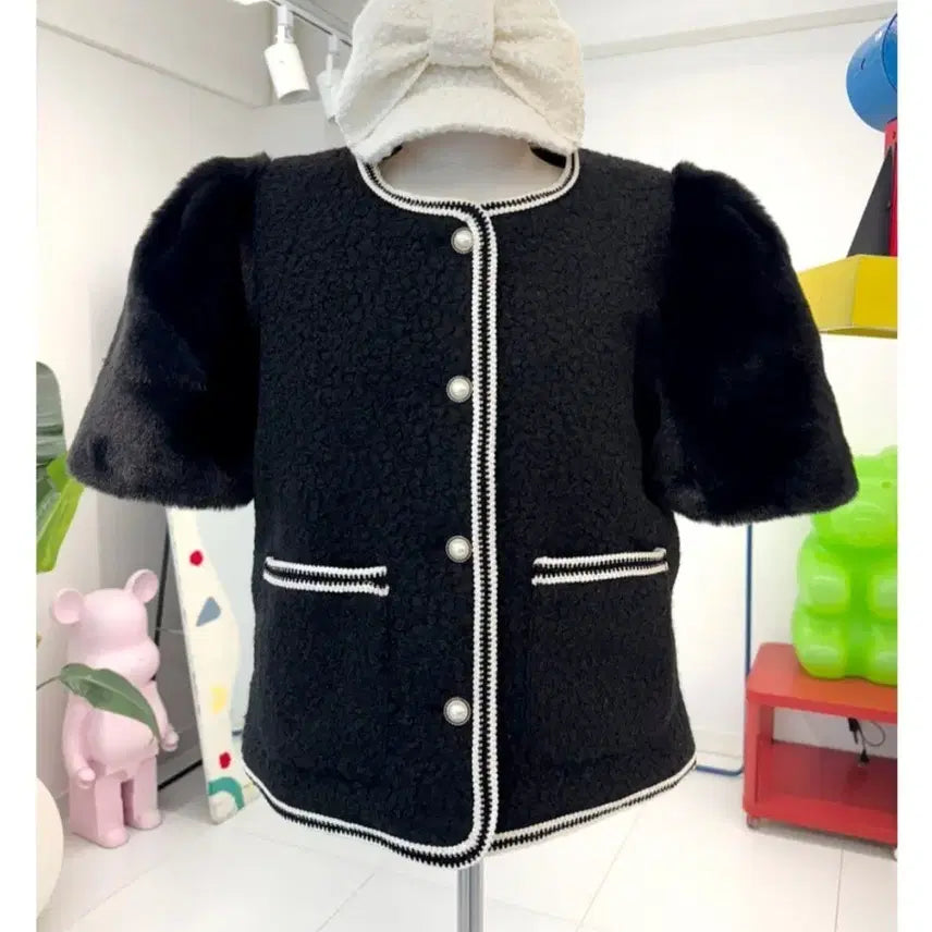 [BUNJANG] Lady Lady Dumble Quilted Fur Jacket (55-88) / 새상품 레레 덤블 누빔 퍼자켓(55-88)
