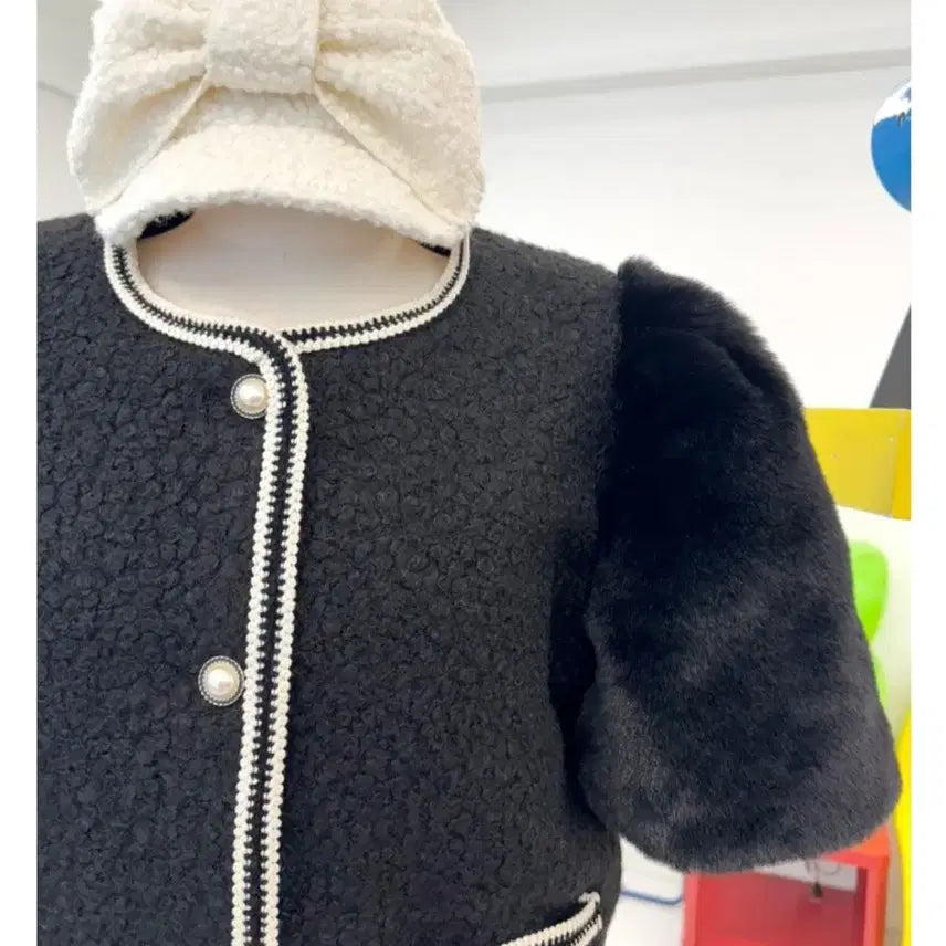 [BUNJANG] Lady Lady Dumble Quilted Fur Jacket (55-88) / 새상품 레레 덤블 누빔 퍼자켓(55-88)