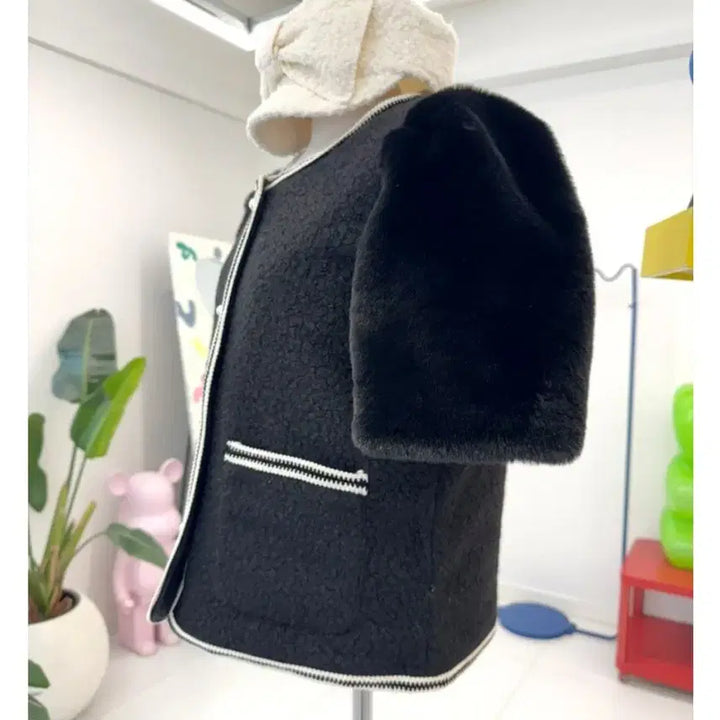 [BUNJANG] Lady Lady Dumble Quilted Fur Jacket (55-88) / 새상품 레레 덤블 누빔 퍼자켓(55-88)