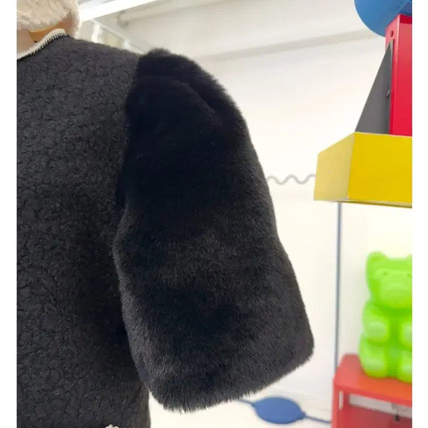 [BUNJANG] Lady Lady Dumble Quilted Fur Jacket (55-88) / 새상품 레레 덤블 누빔 퍼자켓(55-88)