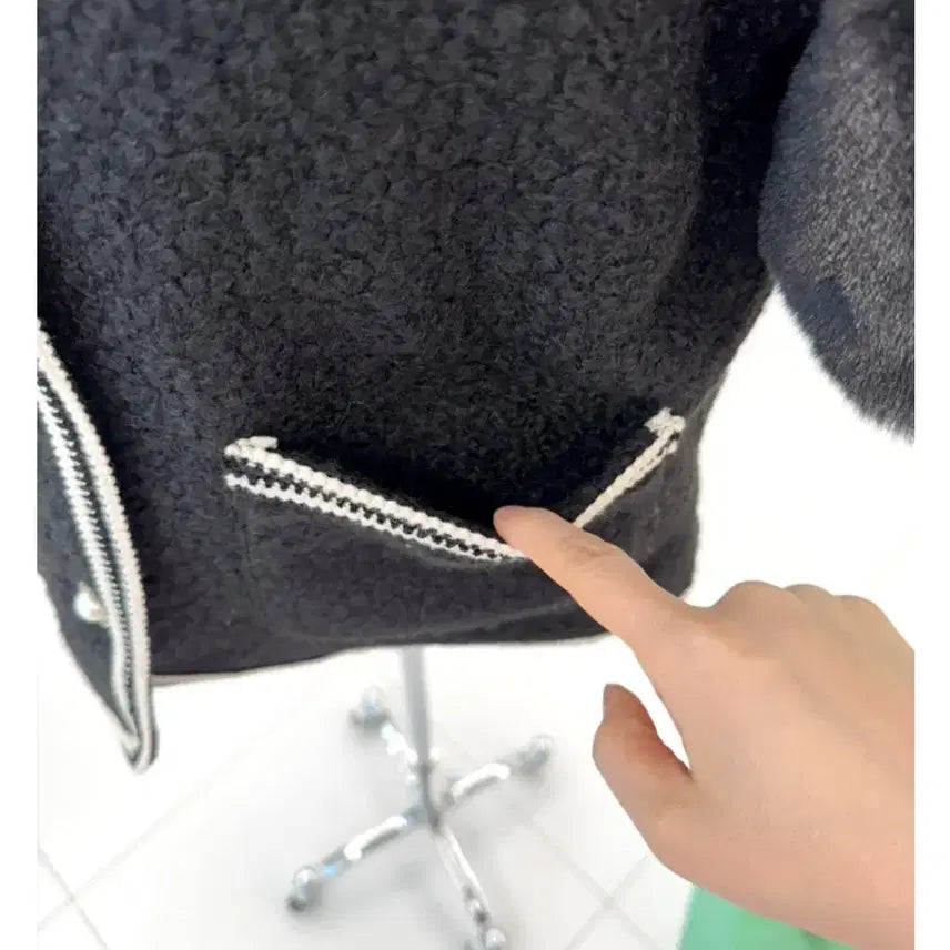 [BUNJANG] Lady Lady Dumble Quilted Fur Jacket (55-88) / 새상품 레레 덤블 누빔 퍼자켓(55-88)