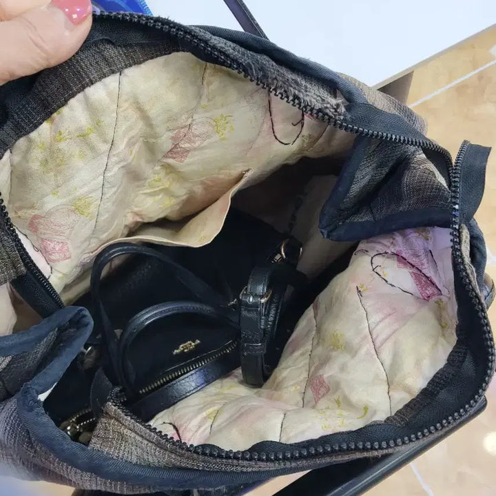 [BUNJANG] Handmade Quilted Travel Bag / 사랑스런 한땀한딸퀼트가방