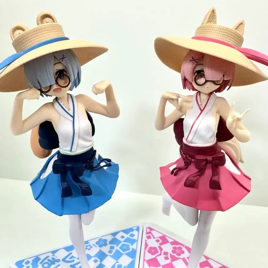 [BUNJANG] Re:Zero Rem Ram Luminasta Figure Bundle Set / 일괄) 리제로 렘 람 루미나스타 피규어 re:제로