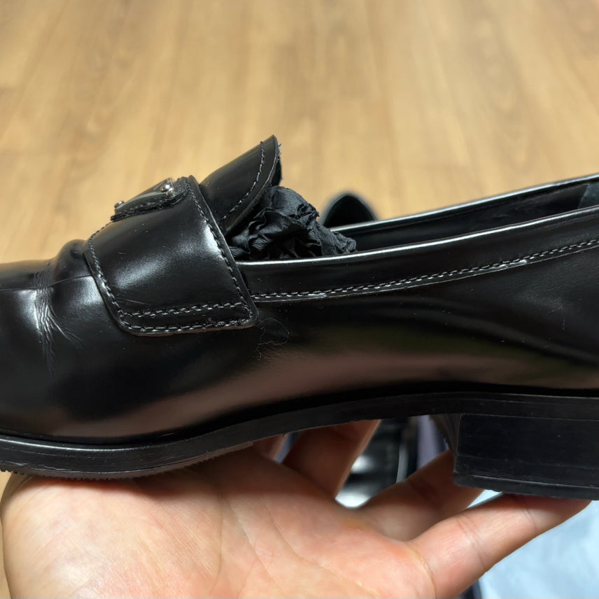 [BUNJANG] Prada Women's Loafer Moccasin (1D902M) / 프라다 여자 로퍼 모카신(1D902M) 37.5사이즈(245mm)
