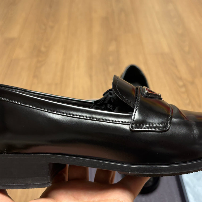 [BUNJANG] Prada Women's Loafer Moccasin (1D902M) / 프라다 여자 로퍼 모카신(1D902M) 37.5사이즈(245mm)