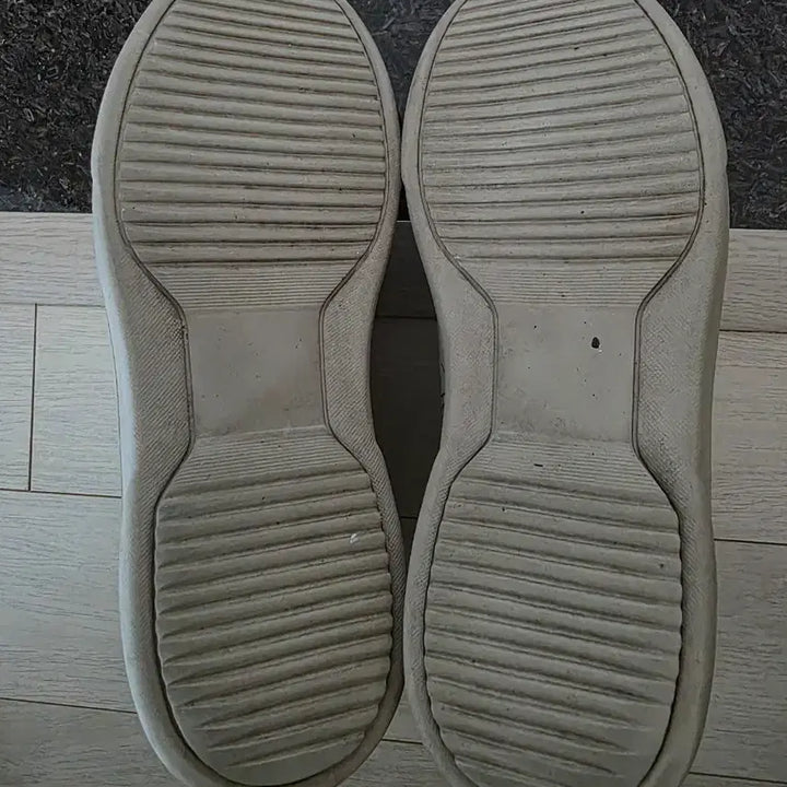 [BUNJANG] Misope Vibes White Pattern Sneakers / 미소페 Vibes 화이트 패턴 스니커즈