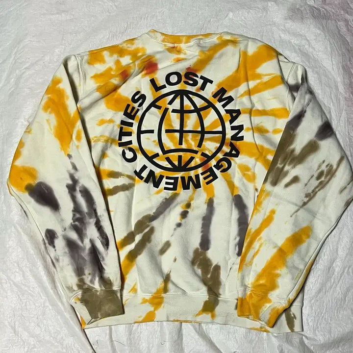 [BUNJANG] LMC Tie-dye Sweatshirt M / LMC 타이다이 맨투맨 M