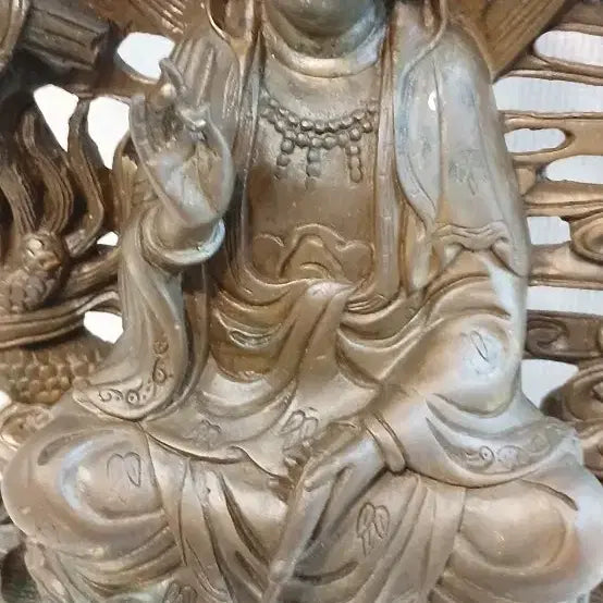 [BUNJANG] Bronze Avalokiteshvara Bodhisattva Statue / 동관세음보살상