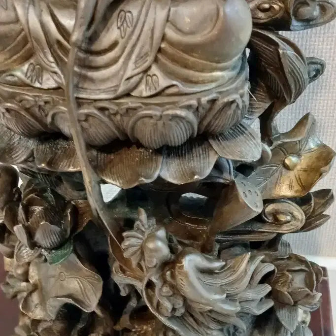 [BUNJANG] Bronze Avalokiteshvara Bodhisattva Statue / 동관세음보살상