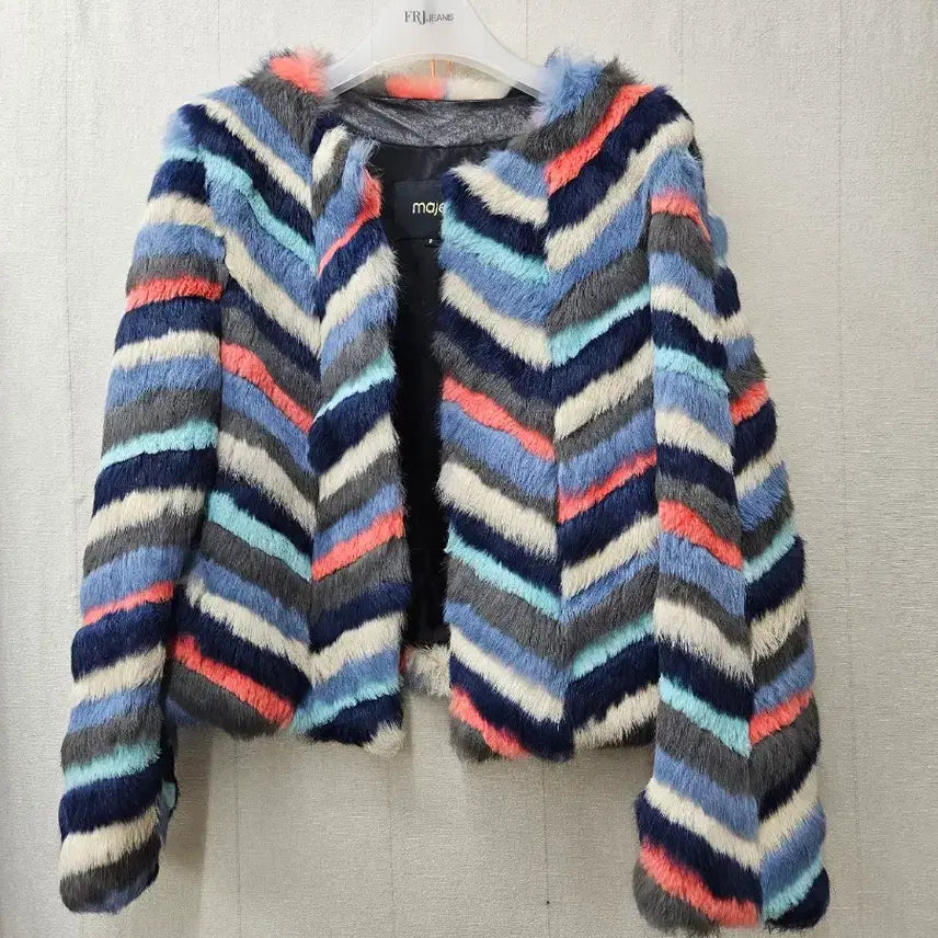 [BUNJANG] Maje Multi-Color Rex Jacket / maje 마쥬  멀티컬러 렉스자켓 55