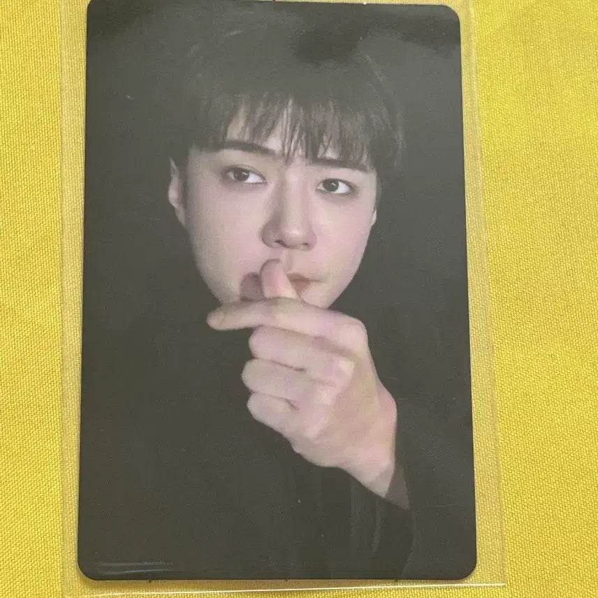[BUNJANG] EXO Sehun Reverse Tribute Gift Photocard / 엑소 리버스 팝업 5만원 특전 포카 세훈