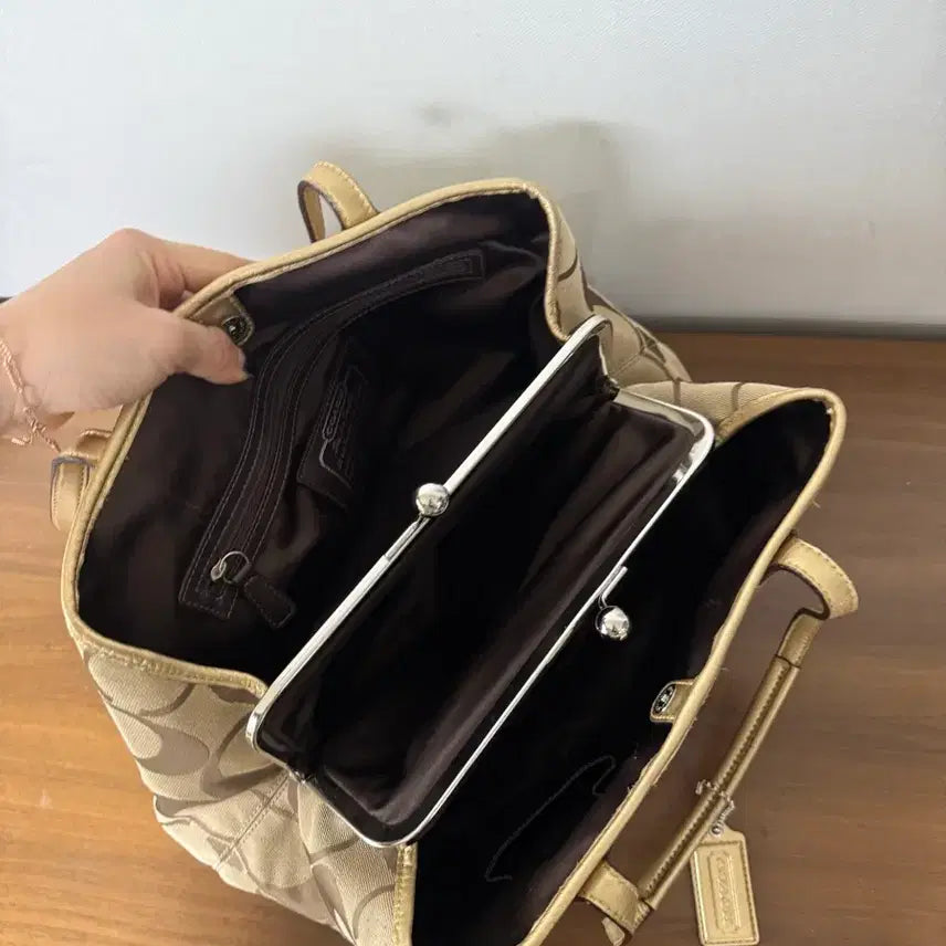 [BUNJANG] Coach Signature Tote Bag / 코치 시그니처 토트백 가방