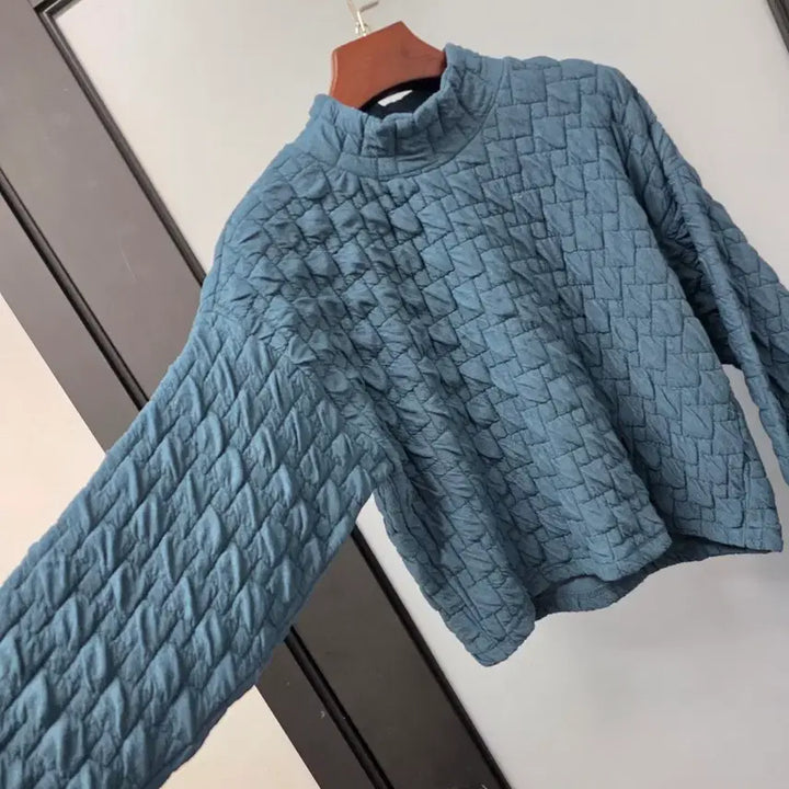 [BUNJANG] ZARA Volume Embossed Short T-Shirt / 자라 볼륨엠보 숏티s