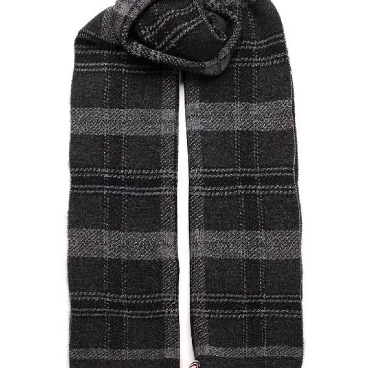 [BUNJANG] Thom Browne Tartan Check Wool Muffler / 톰브라운 타탄체크 패턴 울 머플러