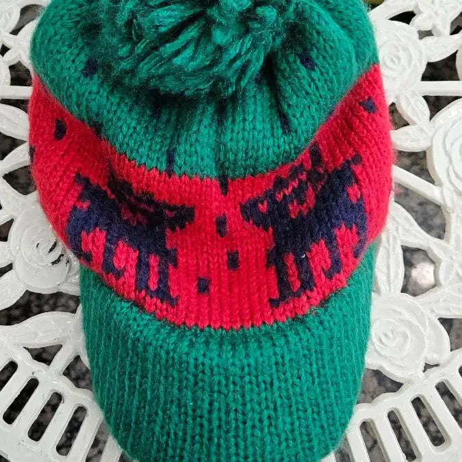 [BUNJANG] Unisex Colorful Knit Hat / 컬러풀 털모자 벙거지 니트 모자