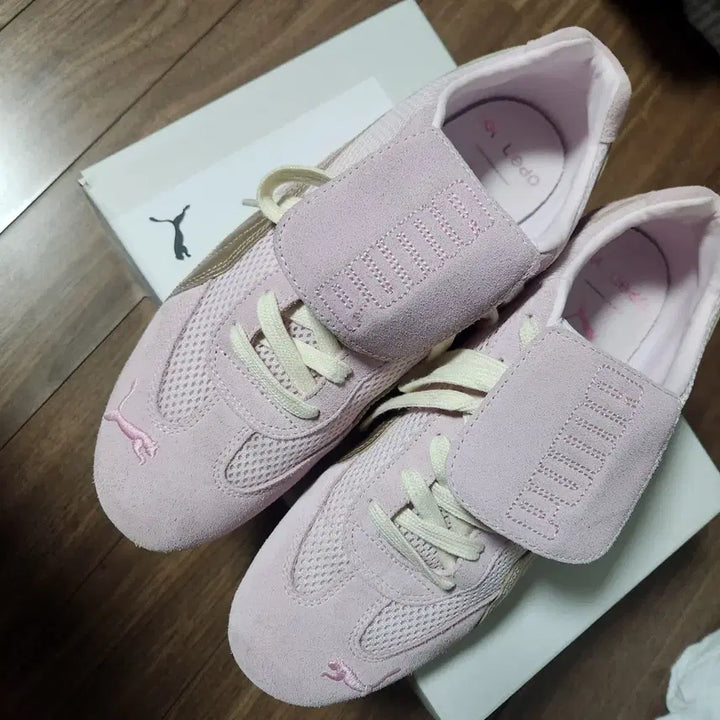 [BUNJANG] Puma Speedcat Pink Sneakers / 푸마 오픈 Yy 스피드캣 핑크 275