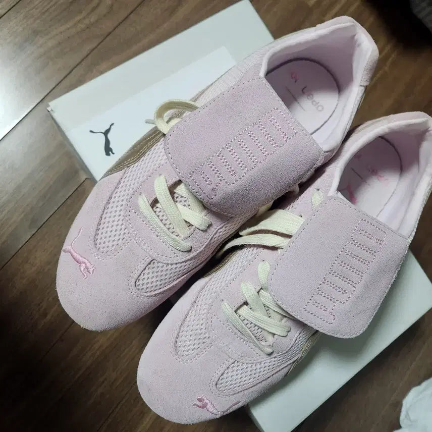 [BUNJANG] Puma Speedcat Pink Sneakers / 푸마 오픈 Yy 스피드캣 핑크 275